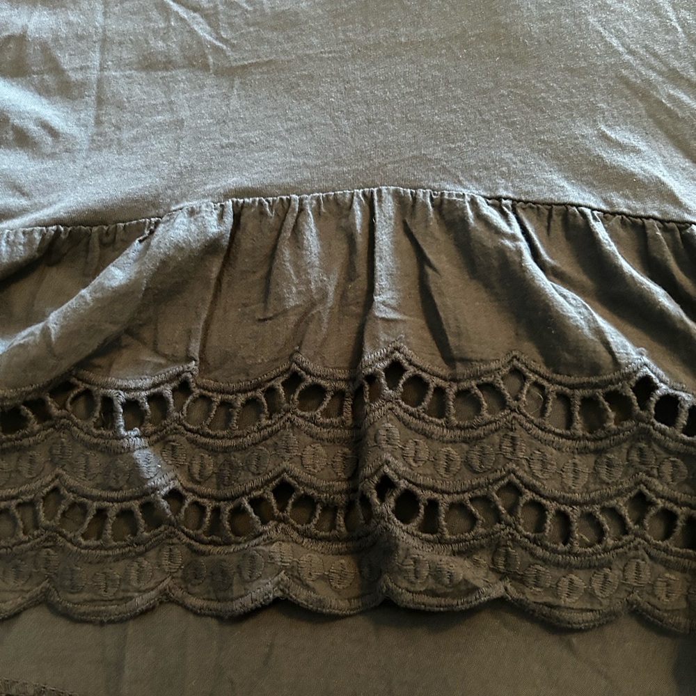Made in Italy Hi/lo style top in Cotton. Never worn. Tag still on. - Picture 5 of 5